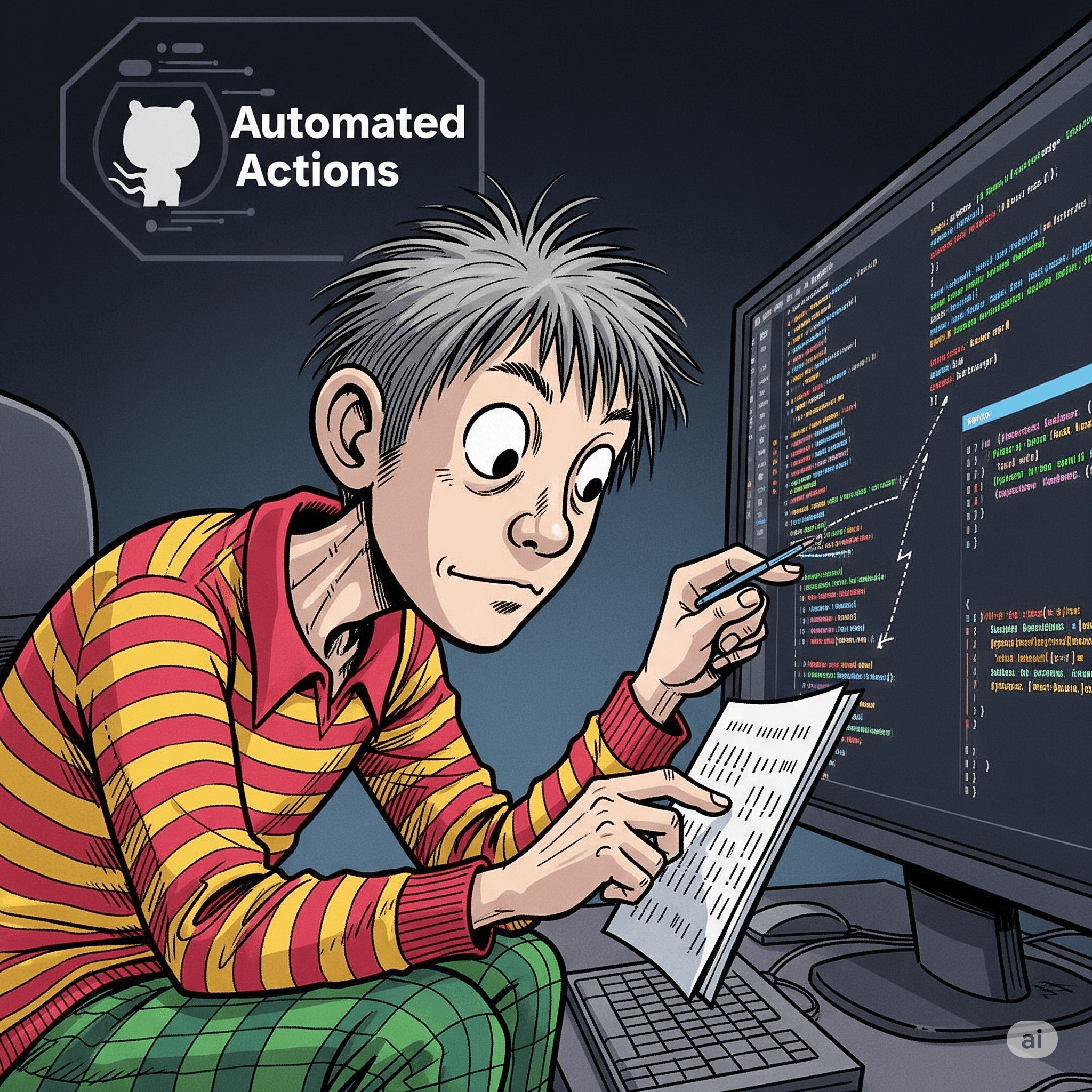 Cover Image for actions/ai-inferenceを使ったGitHub ActionsによるAIコードレビュー自動化