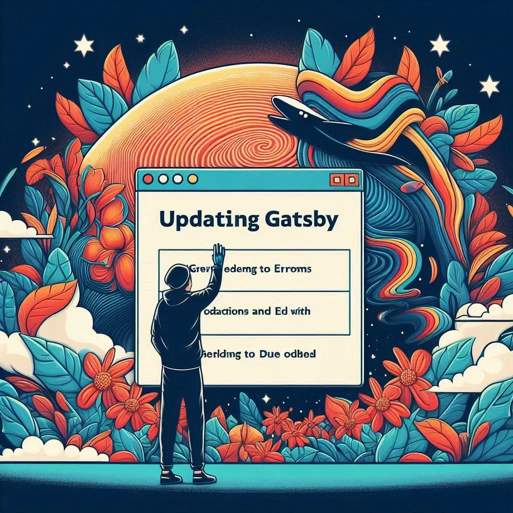 Cover Image for Gatsbyをupdateしたら出たエラーと対処